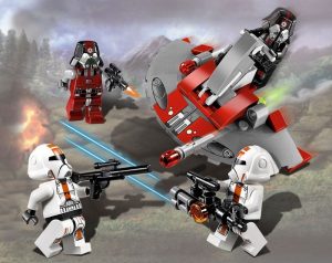 75001 Republic Troopers vs. Sith Troopers (Солдаты Республики против воинов Ситхов)