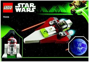 75006 Jedi Starfighter & Kamino (Истребитель Джедаев и планета Камино)