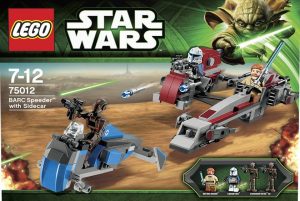 75012 BARC Speeder with Sidecar (BARC Спидер с коляской)