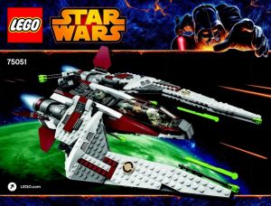 75051 Jedi Scout Fighter (Разведывательный истребитель Джедаев)