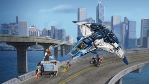 76032 The Avengers Quinjet City Chase (Погоня на Квинджете Мстителей)