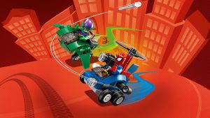 76064 Mighty Micros: Spider-Man vs. Green Goblin (Человек‑паук против Зелёного Гоблина)