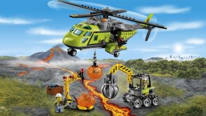 60123 Volcano Supply Helicopter (Грузовой вертолёт исследователей вулканов)