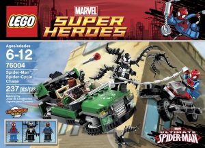 76004 Spider-Man: Spider-Cycle Chase (Человек-паук: Погоня на спайдерцикле)