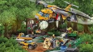 60162 Jungle Air Drop Helicopter (Вертолёт для доставки грузов в джунгли)