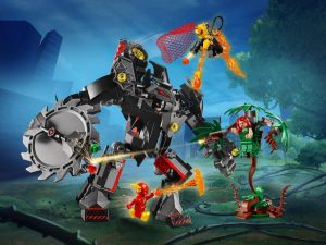 76117 Batman Mech vs. Poison Ivy Mech (Робот Бэтмена против робота Ядовитого Плюща)