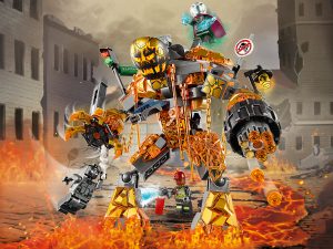 76128 Molten Man Battle (Бой с Расплавленным Человеком)