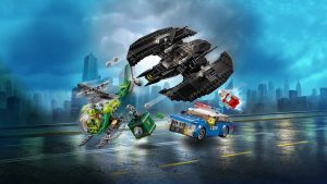 76120 Batman Batwing and the Riddler Heist (Бэткрыло Бэтмена и ограбление Загадочника)