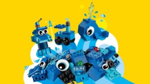 11006 Creative Blue Bricks (Синий набор для конструирования)