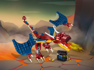 31102 Fire Dragon (Огненный дракон)