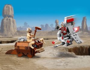 75265 T-16 Skyhopper vs Bantha Microfighters (Микрофайтеры: Скайхоппер T-16 против Банты)