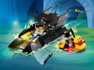 76158 Batboat The Penguin Pursuit! (Погоня за Пингвином на Бэткатере)