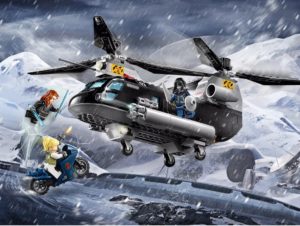 76162 Black Widow's Helicopter Chase (Погоня на вертолёте Чёрной вдовы)