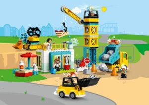 10933 Tower Crane & Construction (Башенный кран на стройке)