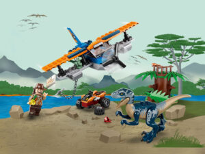 75942 Velociraptor: Biplane Rescue Mission​ (Велоцираптор: спасение на биплане)