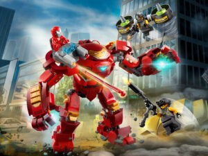 76164 Iron Man Hulkbuster versus A.I.M. Agent (Халкбастер против агента А.И.М.)