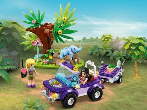 41421 Baby Elephant Jungle Rescue (Джунгли: спасение слонёнка)