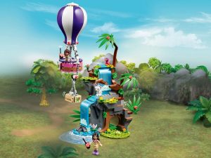 41423 Tiger Hot Air Balloon Jungle Rescue (Джунгли: спасение тигра на воздушном шаре)