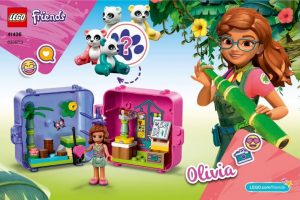 41436 Olivia's Jungle Play Cube (Игровая шкатулка Оливии «Джунгли»)