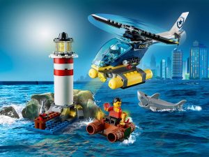 60274 Police Lighthouse Capture (Морская полиция: захват на маяке)