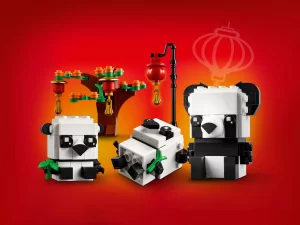40466 Chinese New Year Pandas (Сувенирный набор Панды на китайский Новый год)