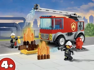 60280 Fire Ladder Truck (Пожарная машина с лестницей)