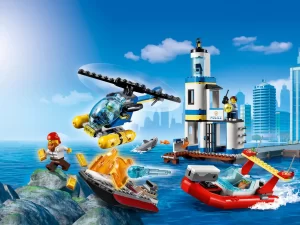 60308 Seaside Police and Fire Mission (Операция береговой полиции и пожарных)