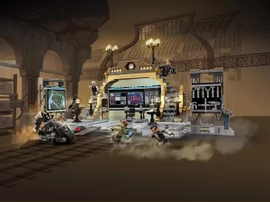 76183 Batcave: The Riddler Face-off (Бэтпещера: схватка с Загадочником)