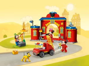 10776 Mickey & Friends Fire Truck & Station (Пожарная часть и машина Микки и его друзей)