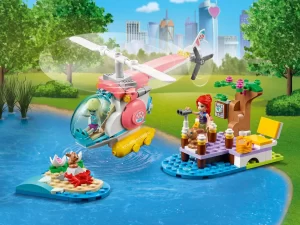 41692 Vet Clinic Rescue Helicopter (Спасательный вертолёт ветеринарной клиники)