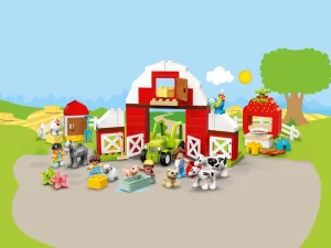 10952 Barn, Tractor & Farm Animal Care (Фермерский трактор, домик и животные)