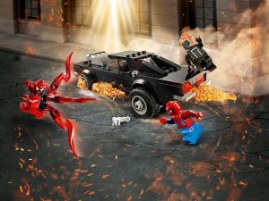 76173 Spider-Man and Ghost Rider vs. Carnage (Человек-Паук и Призрачный Гонщик против Карнажа)