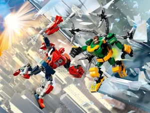 76198 Spider-Man & Doctor Octopus Mech Battle (Битва роботов: Человек-Паук против Доктора Осьминога)