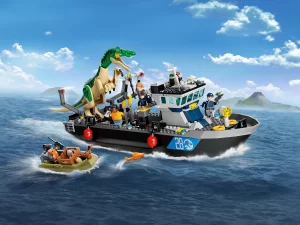 76942 Baryonyx Dinosaur Boat Escape (Побег барионикса на катере)