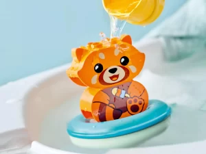10964 Bath Time Fun: Floating Red Panda (Приключения в ванной: Красная панда на плоту)
