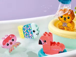 10966 Bath Time Fun: Floating Animal Island (Приключения в ванной: плавучий остров для зверей)
