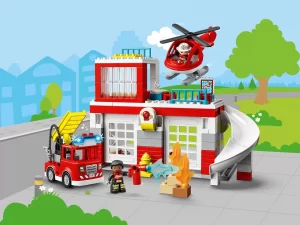 10970 Fire Station & Helicopter (Пожарная часть и вертолёт)