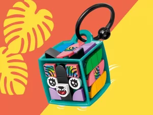 41945 Neon Tiger Bracelet & Bag Tag (Браслет и бирка для сумки «Неоновый тигр»)