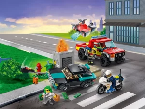 60319 Fire Rescue & Police Chase (Пожарная бригада и полицейская погоня)