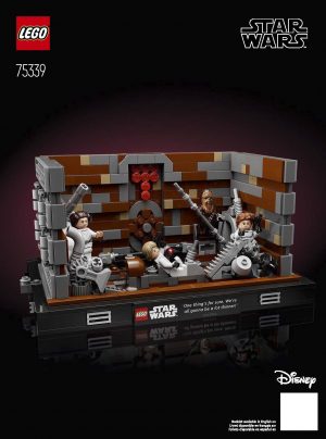 75339 Death Star Trash Compactor Diorama (Диорама «Уплотнитель мусора на Звезде Смерти»)