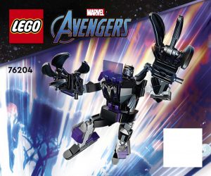 76204 Black Panther Mech Armor (Чёрная Пантера: робот)