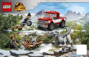 76946 Blue & Beta Velociraptor Capture (Блу и поимка бета-велоцираптора)