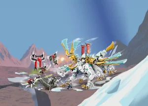 71786 Zane’s Ice Dragon Creature (Ледяной дракон Зейна)