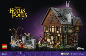 21341 Disney Hocus Pocus: The Sanderson Sisters' Cottage (Дисней «Фокус Покус»: Коттедж сестёр Сандерсон)