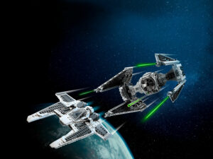 75348 Mandalorian Fang Fighter vs. TIE Interceptor (Истребитель типа «Клык» против перехватичка СИД)