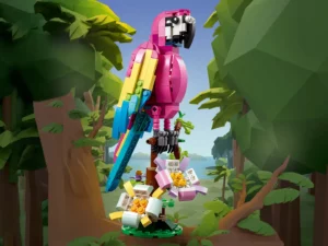 31144 Exotic Pink Parrot (Экзотический розовый попугай)