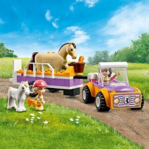 42634 Horse and Pony Trailer (Трейлер с прицепом для лошади и пони)