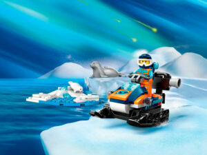 60376 Arctic Explorer Snowmobile (Снегоход «Исследователь Арктики»)