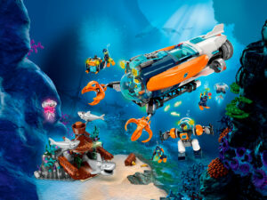 60379 Deep-Sea Explorer Submarine (Глубоководная исследовательская подводная лодка)
