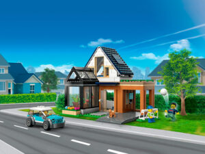 60398 Family House and Electric Car (Семейный дом и электромобиль)